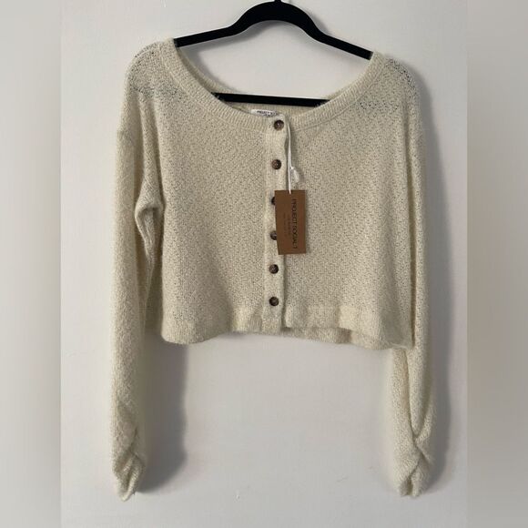 Project Social T Paulina Chenille Cardigan - Picture 4 of 5